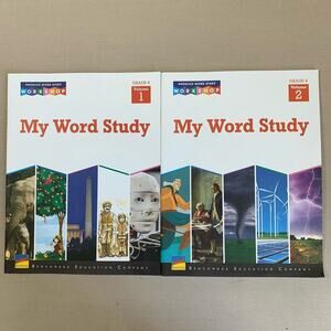 Homeschool Benchmark Education Phonics My Word Study Workshop Grade 4 Vol 1&2